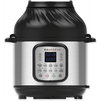 Instant Pot Duo Crisp 5,7 L + Air Fryer 11 en 1 Multi cuiseur électrique autocuiseur friteuse à air chaud cuiseur à vapeur barbecue déshydrateur et machine sous vide. 140-0044-01-EU - B0979HKNRHD