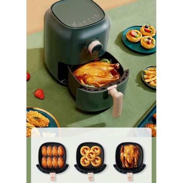 LHY Air Fryer Maison multifonction 3L de grande capacité sans huile Fries Faible teneur en gras machine Air Fryer durable - B0B141JYJSM
