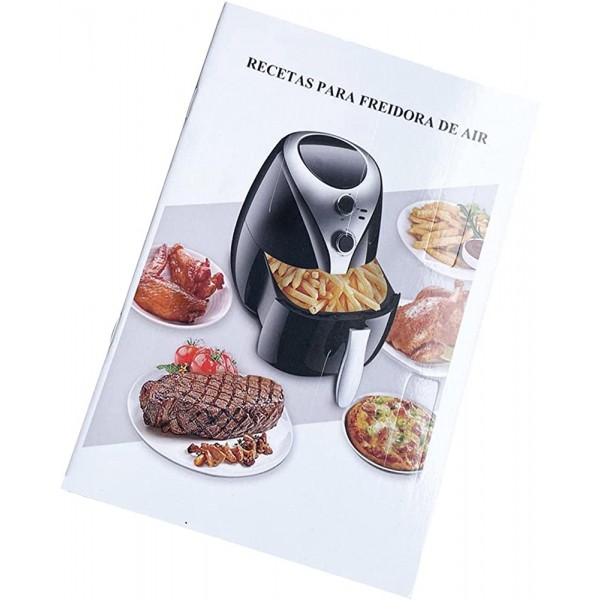 Mgichoom Recettes de friteuse à air Livre de Cuisine Air Fryer | Accessoires de friteuse à air pour Les débutants Alimentation Rapide Facile et Saine 32 Recettes - B0B15JQ13RY