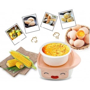 Chaudière à œufs électrique multifonctionnelle chaudière à œufs électrique cuisson des aliments vapeur automatique cuiseur à œufs à la vapeur braconnier chauffage petit déjeuner machine couleur : ora - B09Y95XPR4J