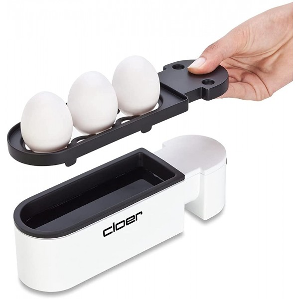 Cloer 6021 Cuiseur à œuf Blanc - B004FJOF1WJ