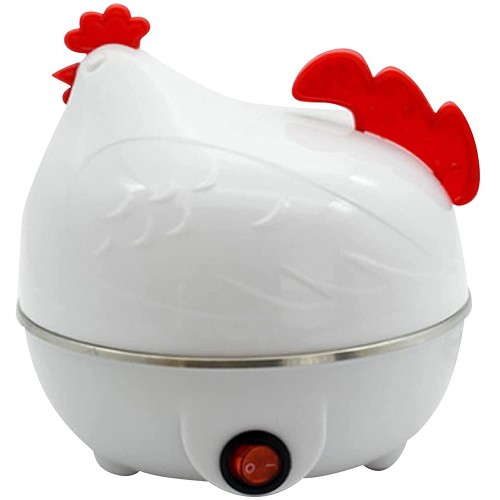 Egg Boiler Cuiseur à oeufs Électrique Oeuf Cuiseur Poulet Forme Micro-ondes 7 Oeuf Chaudière Chaudière Chaudière Cuisinière Outils de Cuisine A - B093ZRK51GL
