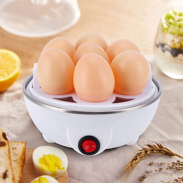 Sorandy Chaudière à œufs électrique cuiseur à œufs 350W chaudière à œufs électrique pour Cuisine Faire bouillir des œufs des légumes et d'autres AlimentsRose - B09CM9NTQX5
