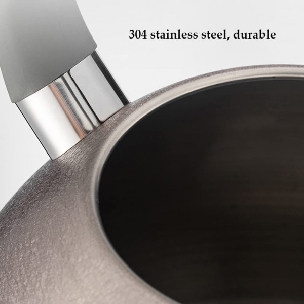 OYYMTE Bouilloire sifflante en acier inoxydable épaissi 304 Théières pour cuisinière Size : 3L - B09W9L2Z9NY