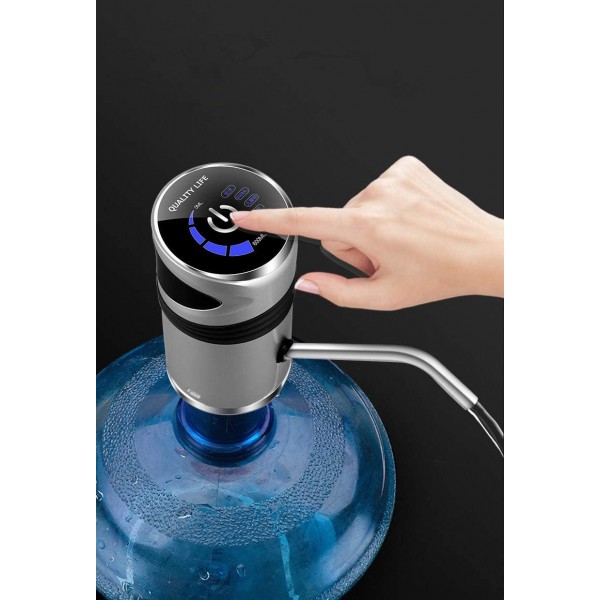 Pompe à eau électrique intelligente sans fil avec charge USB. - B08XBQZFTGU
