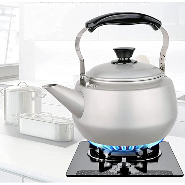 QOHG Pots à thé de grand diamètre Utiles 3.4L 5L pour la cuisinière poignée anti-échappée théière en aluminium ménagère ne peut pas être chauffée par cuisinière à induction taille: 5L - B00W5RJEBC7