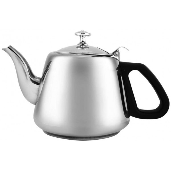 Rockyin 1.5L 2L CUISINIÈRE Teapot Cafetière Teaware chaud Bouilloire d'eau en acier inoxydable avec filtre 1.5L - B082J1954FJ