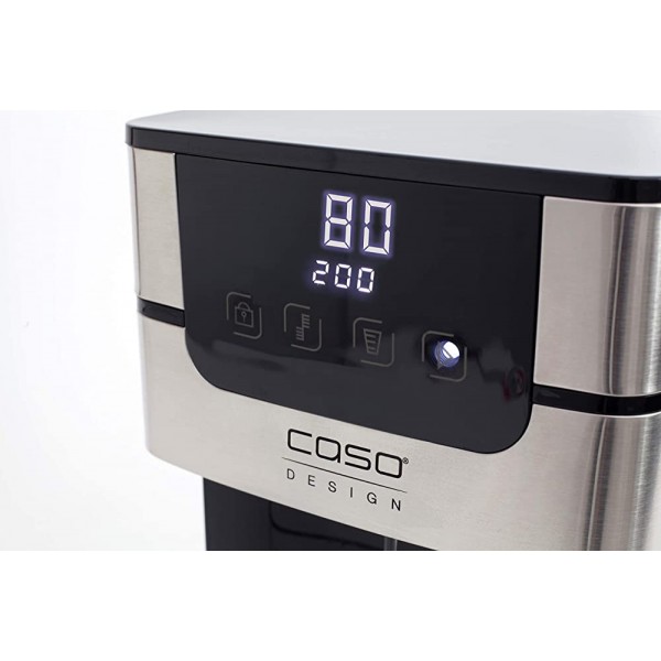 CASO HW 1000 Distributeur d'eau chaude avec filtre à eau et eau chaude sur simple pression d'un bouton jusqu'à 100 °C Idéal pour le thé et la nourriture pour bébé 4 l - B07QHNN3YN3