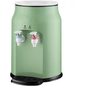 Distributeur de petites boissons avec des bouteilles d'eau de 5L des distributeurs d'eau chaude de bureau à chargement supérieur à 2 robinet chaudière à eau for boissons chaudes  Color : Green  - B09JSWMRC54