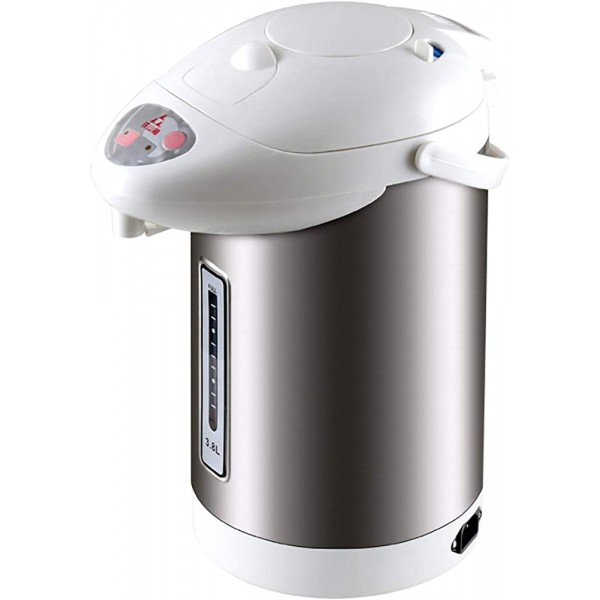 Thermopot Distributeur d'eau chaude en acier inoxydable Capacité 3,8 l Avec protection contre la surchauffe et le fonctionnement à sec 3,8 l - B091CMWSB66