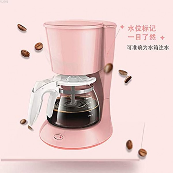 aolongwl Machine à café 700w Accueil Smart Coffee Machine Drop Filter Coffee Maker Can Make Tea Mini Coffee Maker - B082LZ84KF8
