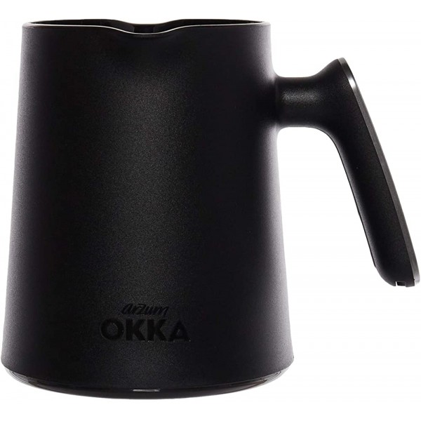 Arzum OK006-K OK006 OKKA Minio Duo Cafetière turque 8 tasses de café en une seule fois en plastique noir - B07QP7T8ZKB