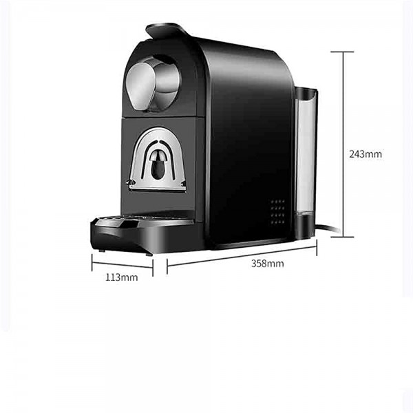 DSDD Machine à café Machine à café Machine à café à Capsules Machine à café à Pompe à Capsules Automatique pour la Maison Italienne adaptée au Bureau à Domicile Cadeau - B09TW34KLPB