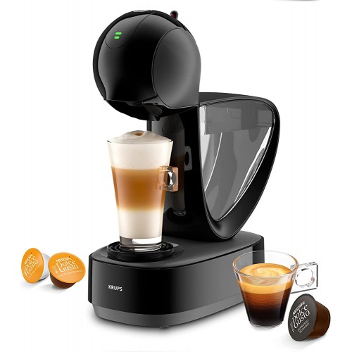 Krups NESCAFÉ Dolce Gusto Infinissima Touch KP2708 Machine à café à capsules avec écran tactile Dosage automatique de l'eau Pression de pompe de 15 bar Réservoir d'eau de 1,2 l Noir - B09DW7D5FMB