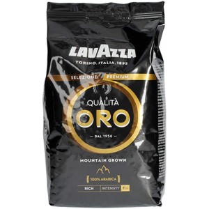 Lavazza Grains de Café Qualita Oro Mountain Grown 100% Arabica 1 kg - B07B7WJJDQC