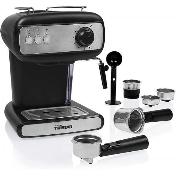 Machine à espressos et capsules Tristar Réservoir 1,2 L 20 bar 850 W Pour café moulu & capsules Nespresso CM-2276 - B09FSWDKFZV
