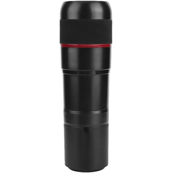USB Café Fabricant Noir+rouge Terre Café 60ml 24x7x6.5cm DC12V Abdos et Silicone Fait pour Extérieur Voyage USB cigarette Briquet - B09D3XMQQ2B