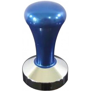 24station Acier Inoxydable Espresso Hand Tamper Flat Base 57.5mm [Bleu] - B07NS9K4F4T