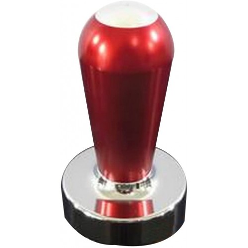 24station Acier Inoxydable Espresso Hand Tamper Flat Base 57.5mm [Rouge] - B07PLPNY6X4
