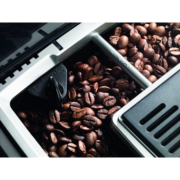 DeLonghi ECAM 23420 SB Cafetière automatique à Cappuccino avec buse vapeur Cappuccino Gris noir - B002OHDBLWZ