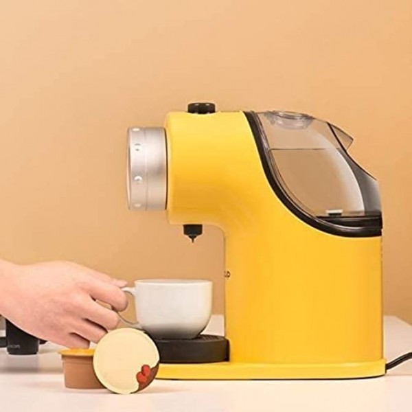 JSY Cafetière portative Machine à café Automatique de Capsule Automatique Machine à café de Lait de Lait Petite Machine à café de Petite Capsule Cafetière portative - B09Y8FMKV8X
