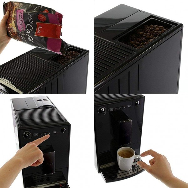 Melitta Machine à café automatique Caffeo Solo reconditionnée Noir - B081TBT5HFX