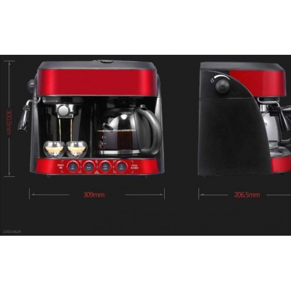 SENWEI Machine à café automatique machine à café égouttoir maison bureau commercial peut contenir 5 à 10 tasses - B09DPDNYM42
