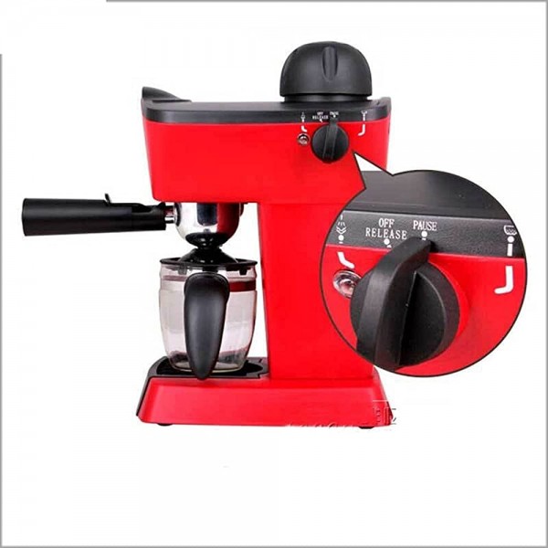 xinxinchaoshi Cafetière Machine à café Automatique Machine à café Automatique R 700W Ménage Italie Café Machine à café Color : 220V 50HZ Plug Type : UK - B09DC3ZFGXJ