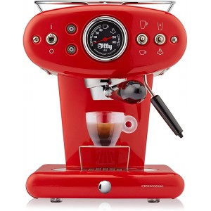 Francis Francis . Machine à café Espresso en gélules Corsé x1 Anniversary 1.0 l rouge - B06XKTG5KVD