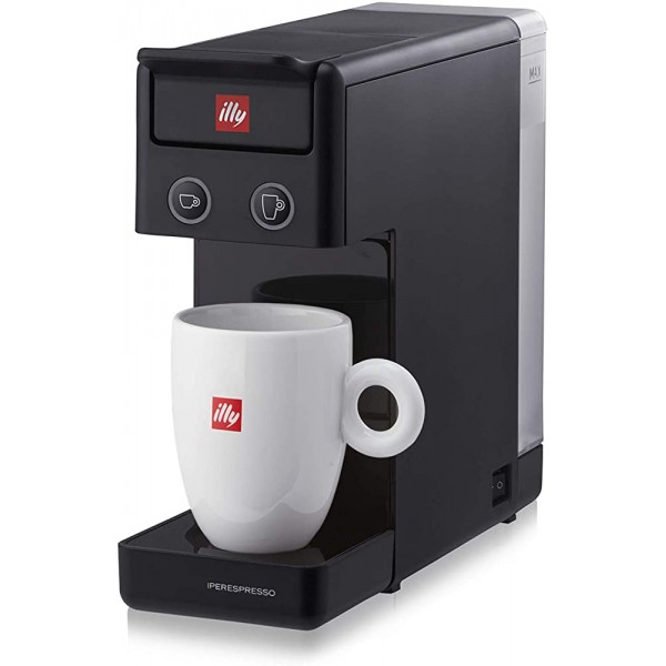 Illy Caffè Y3 Iperespresso Machine à café noir - B0716H7BC3O