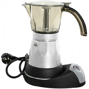Machine à café acier inoxydable Espresso MOCHA Coffee Pot de café MOCHA ESPRESSO Percolator Pot Bouilloire Color : Black - B09CL6J7KJU