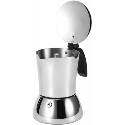 Pot à moka promouvoir l'extraction du café Bouilloire à café avec poignée anti-brûlure pour cuisine pour cuisinière à gaz pour réchaud de camping pour cafés - B09Q48CVMQB