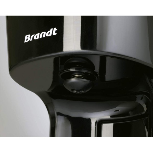 Brandt CAF1318 – Cafetière Filtre Électrique – Capacité 18 Tasses – Réservoir 1,8L – Verseuse en Verre — Fonction Maintien au Chaud 40 Minutes – Noir - B00CN6G00I9