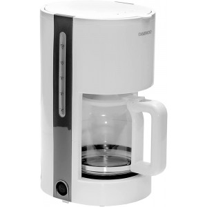 DAEWOO DCM-1875 Cafetière à filtre | 1200 ml 900 W | Assiette garder au chaud | Filtre permanent réutilisable en plastique lavable et porte-filtre - B09GS7FLJRM