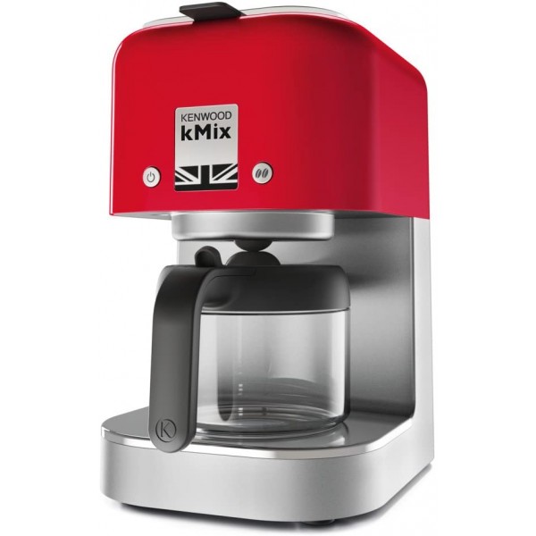 Kenwood Cafetière kMix cox750rd rouge 1000 W nouvelle série Cafetière Filtre pour 6 Tasses 750 ml - B074W8M45FR