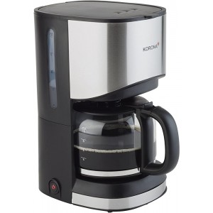 Korona 10252 Cafetière | Cafetière filtre pour 12 tasses de café | Pot en verre | Vert | 800 Watt - B015CU941II