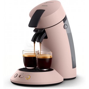 Philips Senseo Original Plus CSA210 30 Machine à café à dosettes sélection de la puissance du café technologie Coffee Boost en plastique recyclé Rose - B08Z4B296ZU