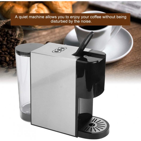 Snufeve6 Cafetière Machine à café Expresso Portable à Une Touche Machine à café à Capsules cafetière à Infusion Rapide pour café à DomicilePink - B092333VLJ5