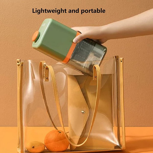 Mini presse-agrumes électrique portable extracteur de jus à basse vitesse pour utilisation dans la cuisine à domicile vert - B09FQ3RY1WL