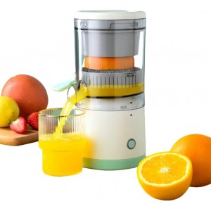Presse-agrumes électrique portable mains libres rechargeable pour orange citron pamplemousse facile à nettoyer - B0B18JJRY97