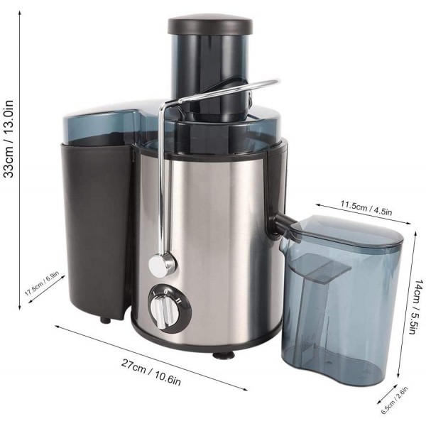 Extracto de jus centrifuge Extracto de jus de démontage facile pour faire du jus de boissons - B098LNDB4V5