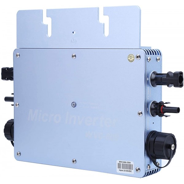 100% tout nouveau micro onduleur micro onduleur bleu WVC-600W pour le contrôle220V - B08W4643WLB