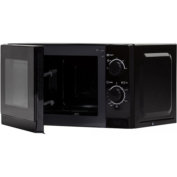 Sharp Home Appliances R-200BKW micro-onde Comptoir 20 L 800 W Noir - B00EKBZRJE6