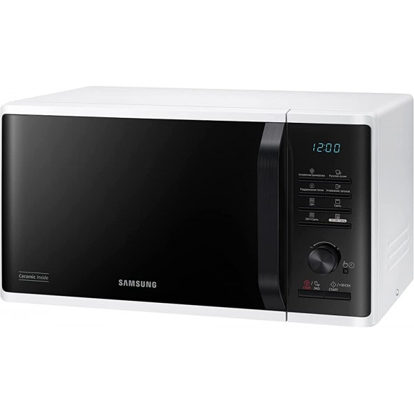 Samsung Microonde MG2AK3515AW Four micro-ondes + grill cuisson croquante 23 litres 800 W grille 1100 W blanc - B09BFQZKHWD