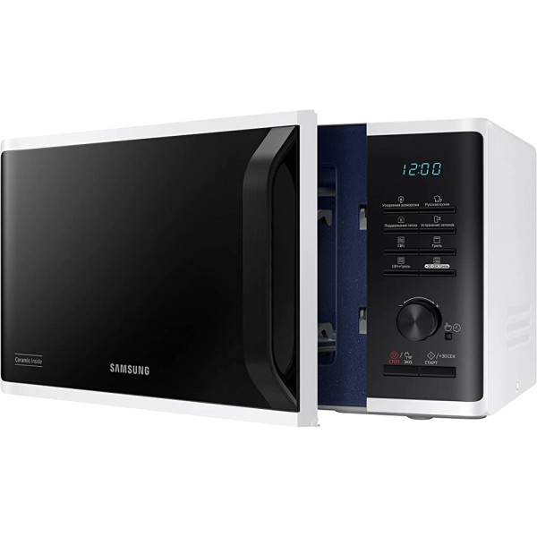 Samsung Microonde MG2AK3515AW Four micro-ondes + grill cuisson croquante 23 litres 800 W grille 1100 W blanc - B09BFQZKHWD