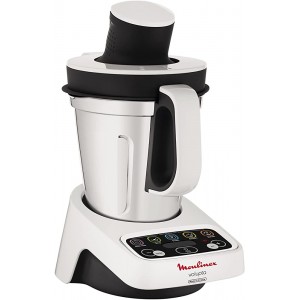 Moulinex Volupta HF404113 – Robot de cuisine multifonctions 1 000 W capacité de 3 l interface intuitive avec 5 programmes automatiques 5 accessoires - B06XSFP3GRC