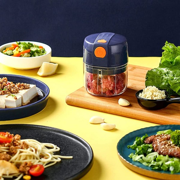 Hachoir à légumes Mini Hachoir à ail Compact Portable pour la Cuisine pour Le Restaurant pour la Maison - B0B17QT9N38