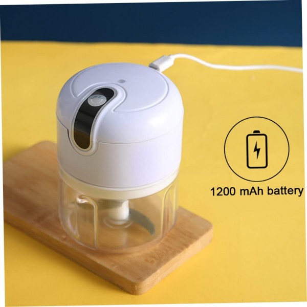 Masher électrique Masher USB Mini Mini moulin à nourriture de cuisine sans fil portable mélangeur - B09ZP4NDXZP