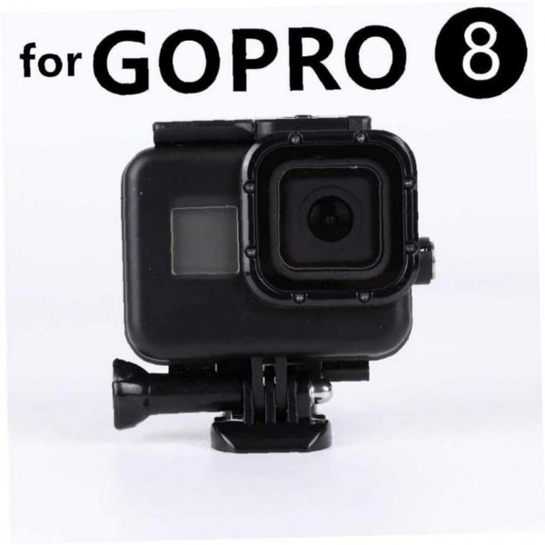 Sanfiyya Boîtier de plongée étanche pour GoPro Hero8 Accessoires pour caméra GoPro Hero8 Couleur : noir - B0B12K4L2VM
