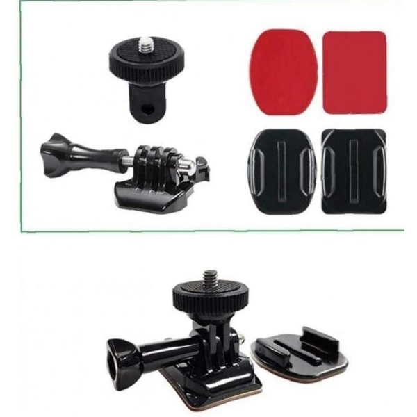 Sanfiyya Kit de fixation à ventouse pour guidon et casque pour caméra d'action Gopro Insta360 One X - B0B12JVQX24